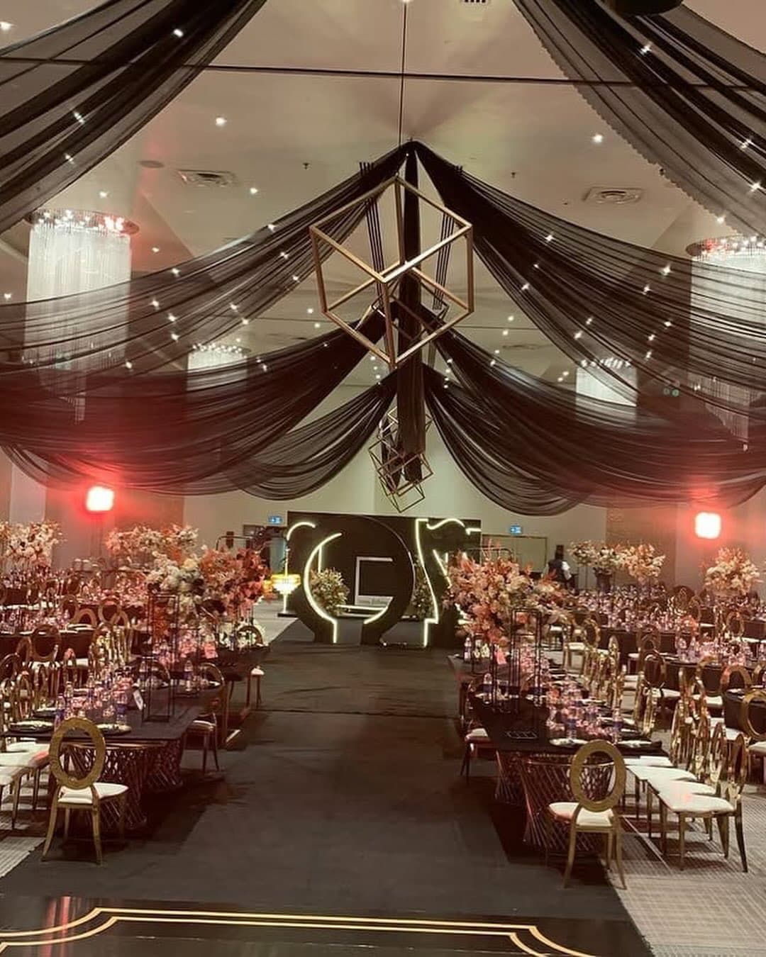 A 70th Birthday in Black and Gold