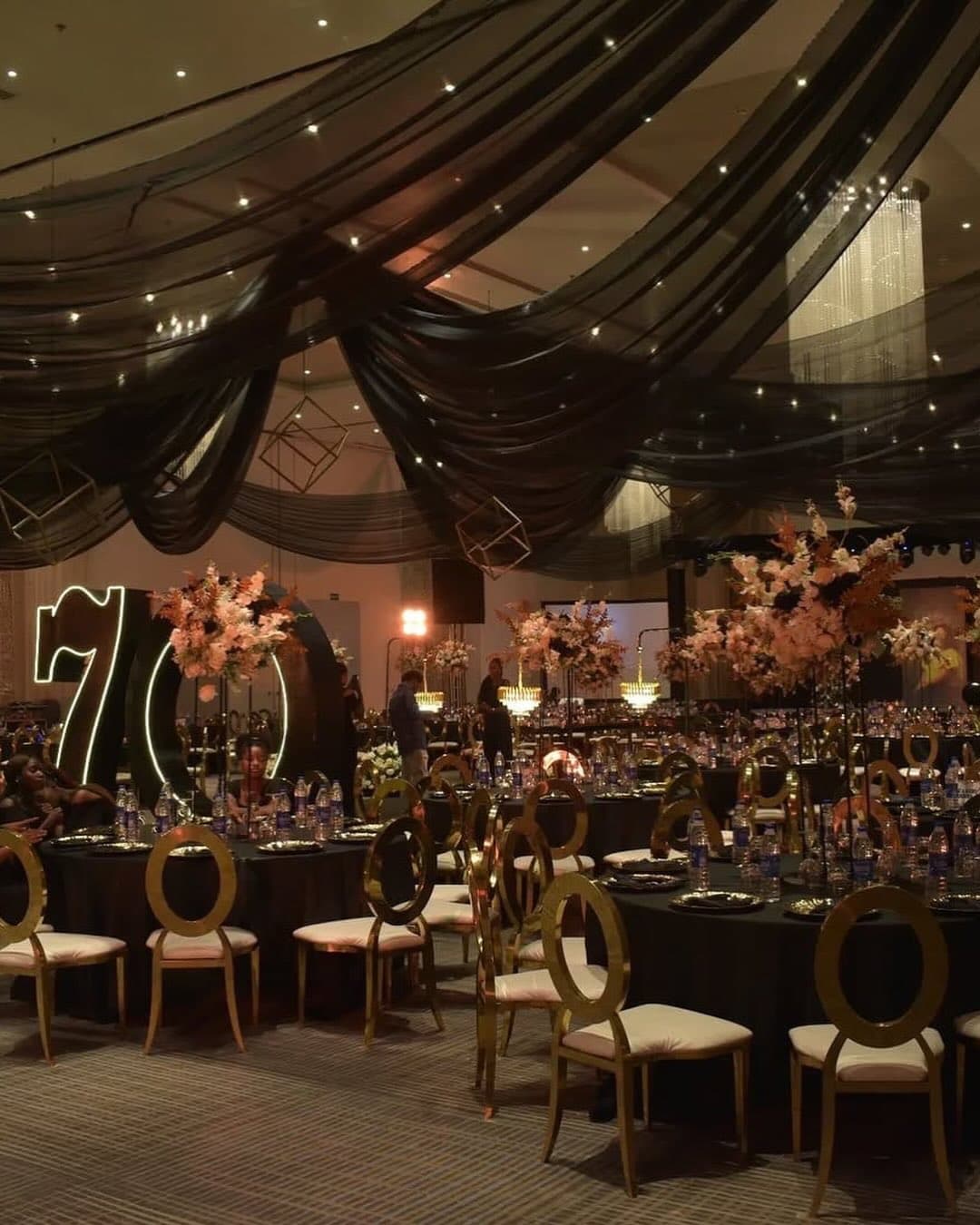 A 70th Birthday in Black and Gold — image 2